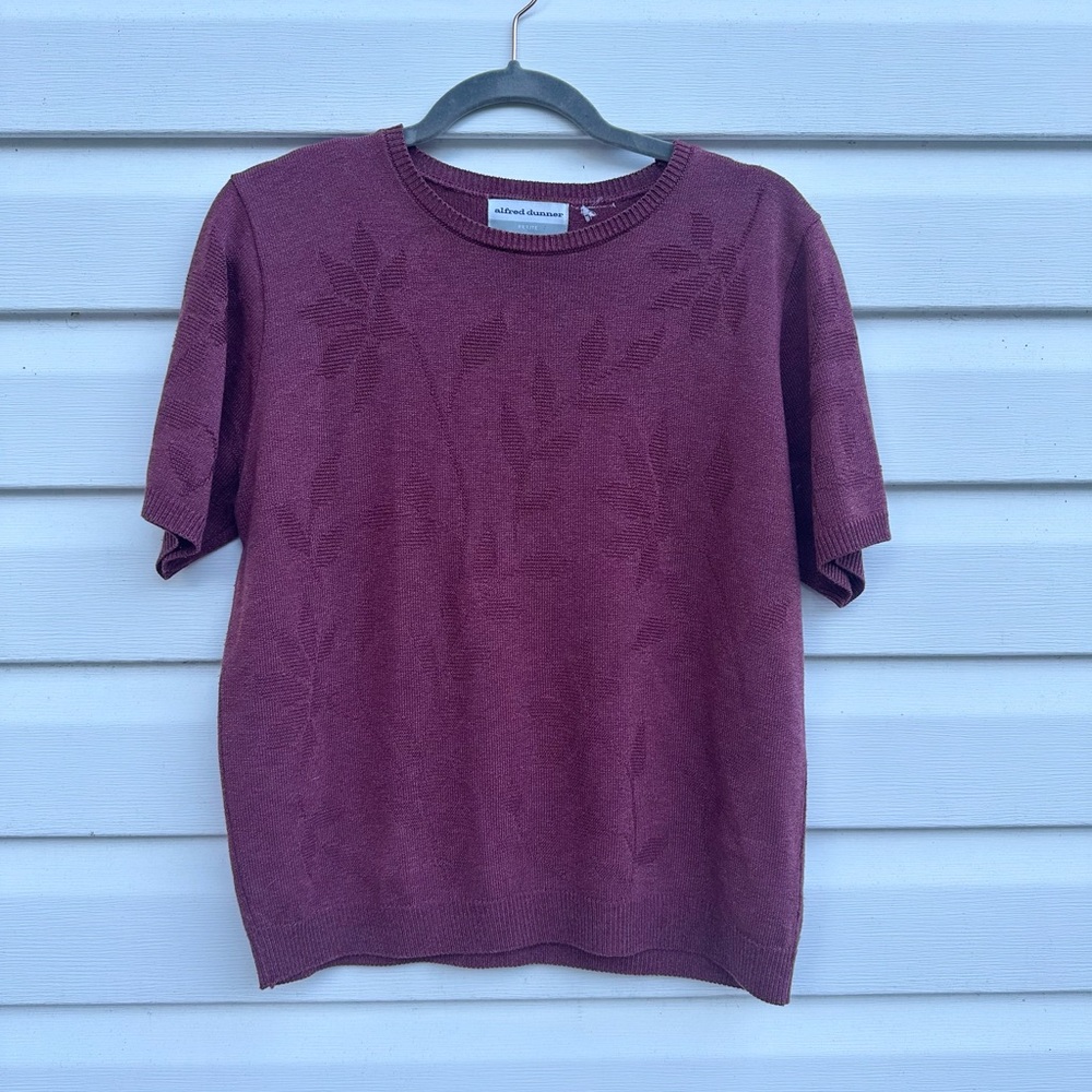 Rose colored short sleeve‎ shirt